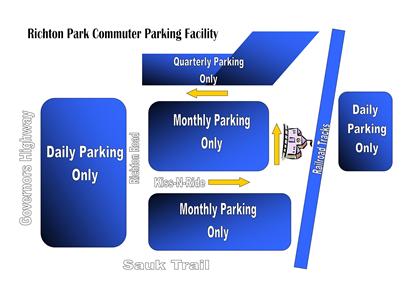 Metra Lot Layout 2014