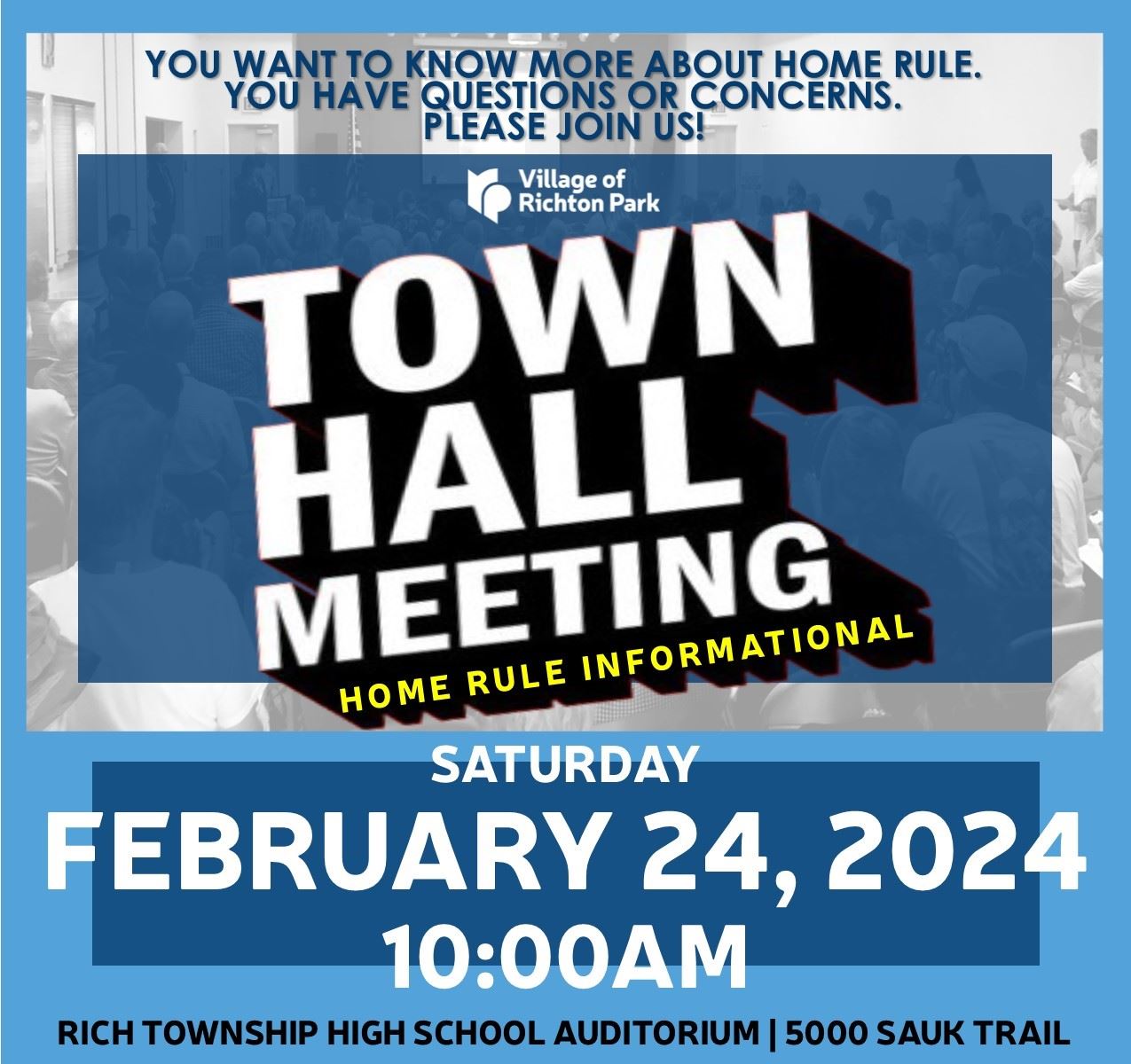 Town Hall Meeting 2.24 sq