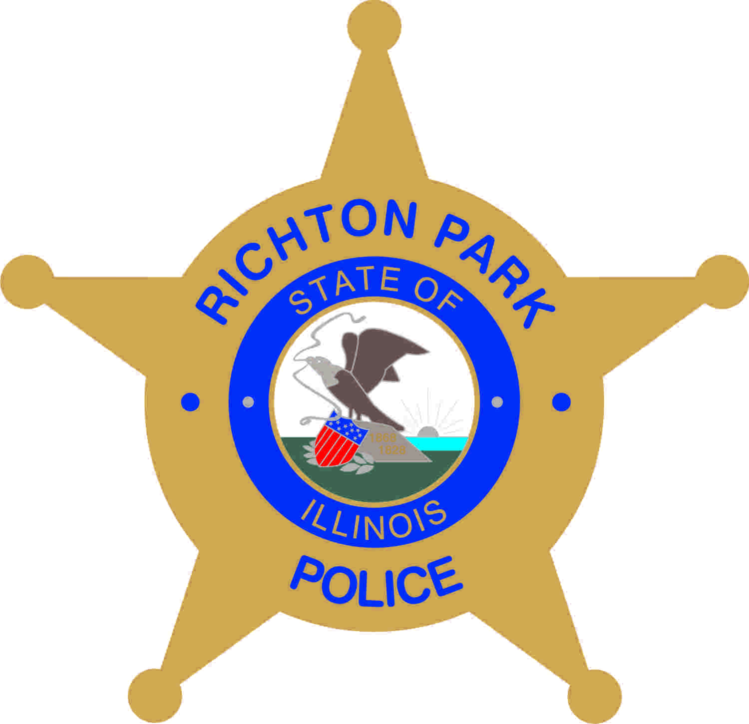 Richton Park Police Star Logo