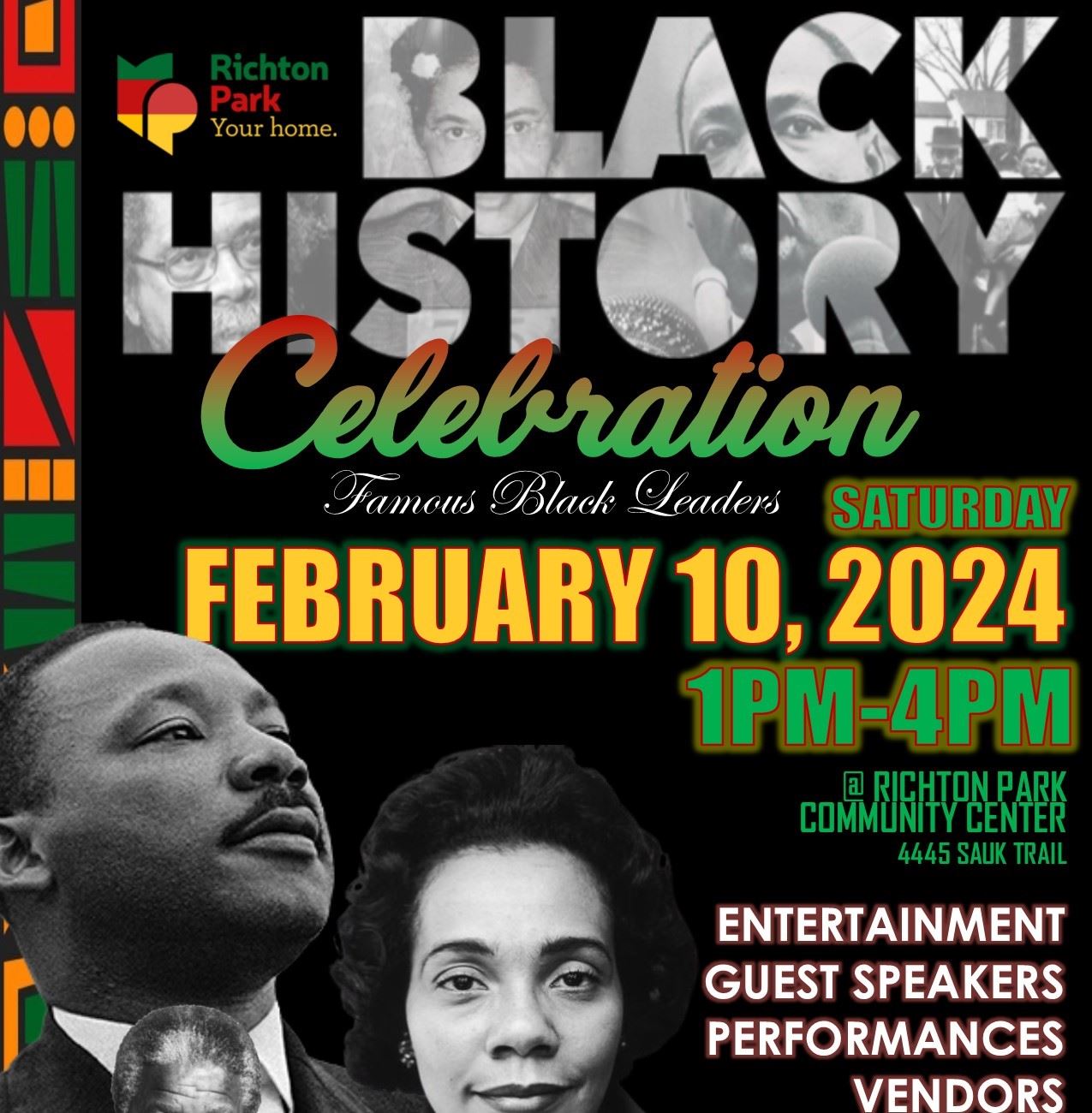 Black History Celebration 2024 sq