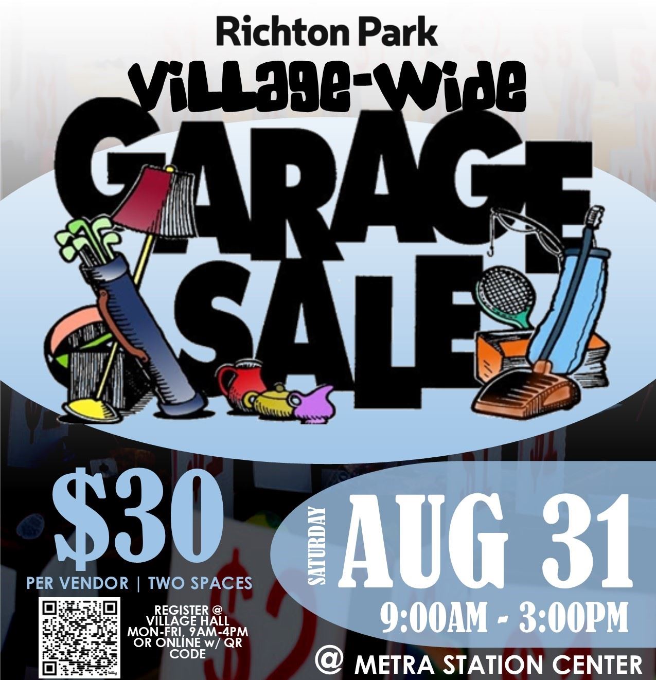 Village Garage Sale 2024 sq