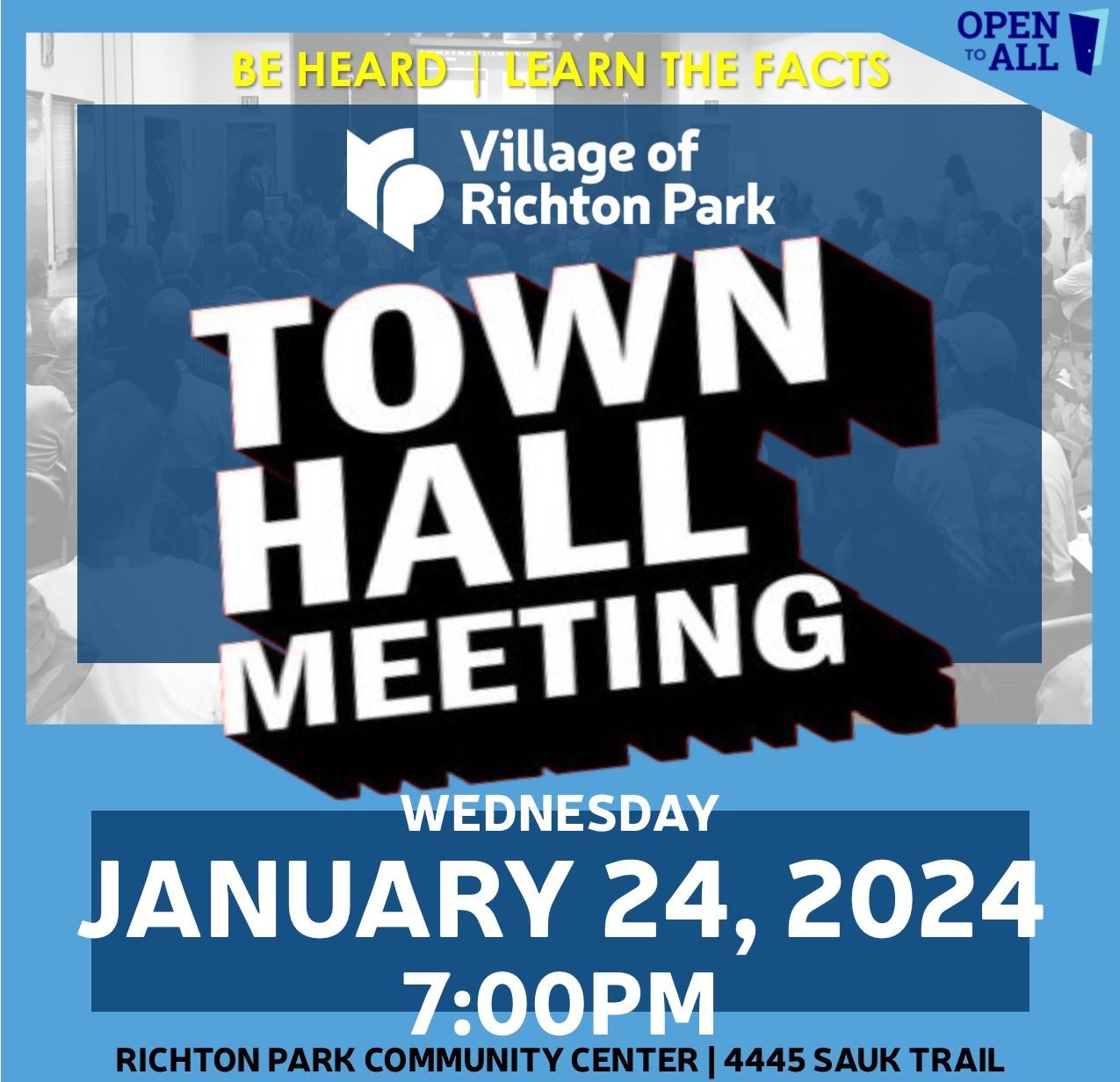 Town Hall Meeting - Jan 24, 2024 SQ