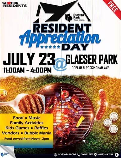 Resident Appreciation Day