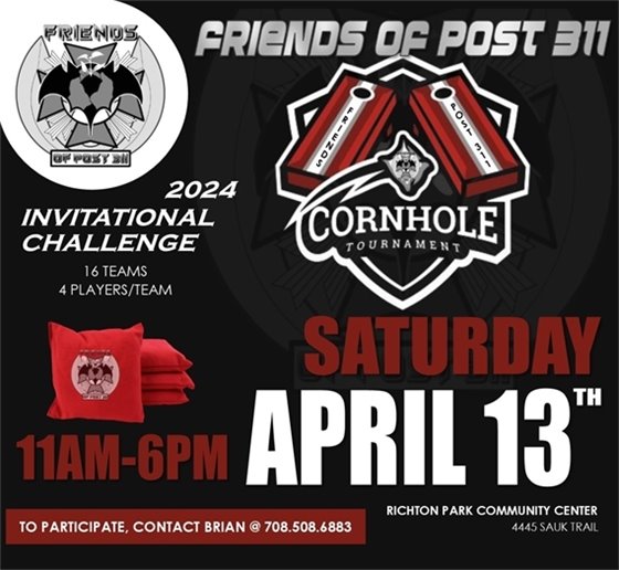 Friends of Post 311 Cornhole Tourney