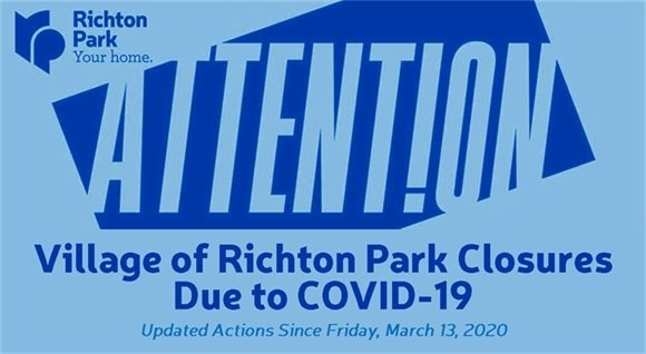 Village of Richton Park Temporary Closures Due to COVID-19