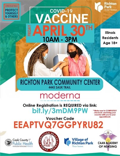 RP Vaccination Event 4/30/21