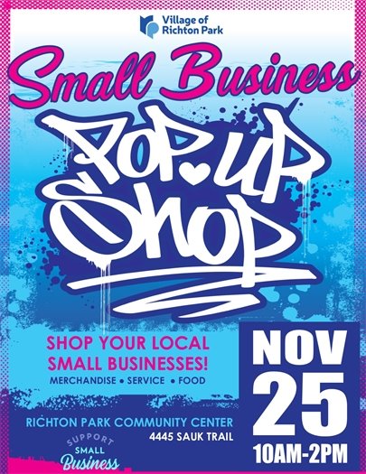 Richton Park Small Business Pop-Up Shop