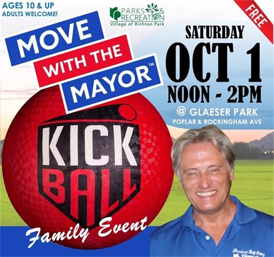 Move with the Mayor KICKBALL