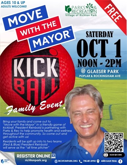 Move with the Mayor KICKBALL