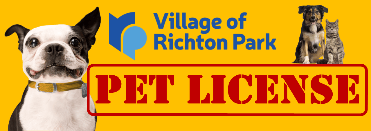 Pet License Banner