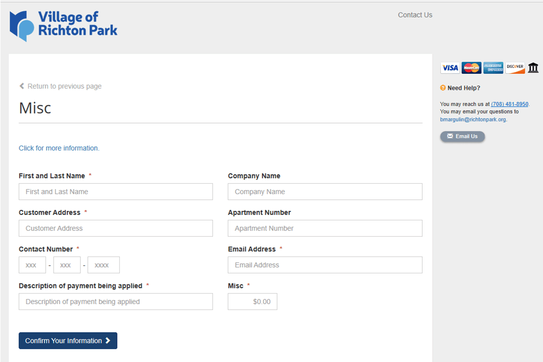 MISC Online Form Guide